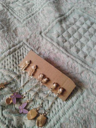 Conjunto de pendientes clip