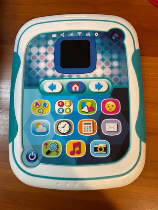 Tablet infantil azul