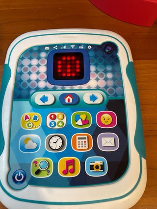 Tablet infantil azul