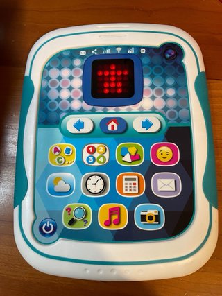 Tablet infantil azul