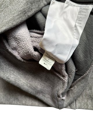 Sudadera Nike Dri-Fit Gris Cremallera. Solo envios