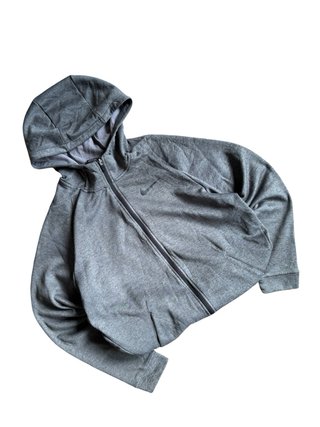Sudadera Nike Dri-Fit Gris Cremallera. Solo envios