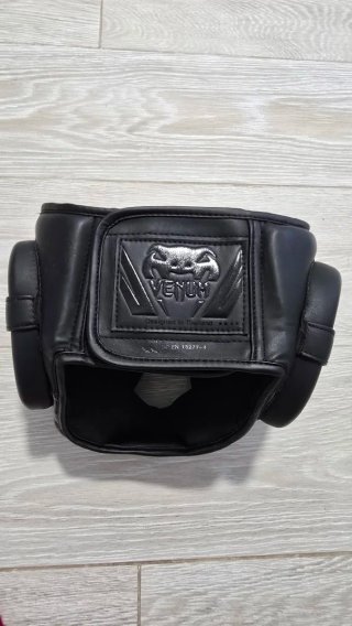 Casco Boxeo Artes Marciales Venum Negro