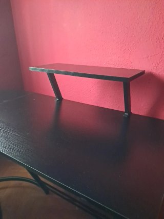 Mesa de estudio madera y metal