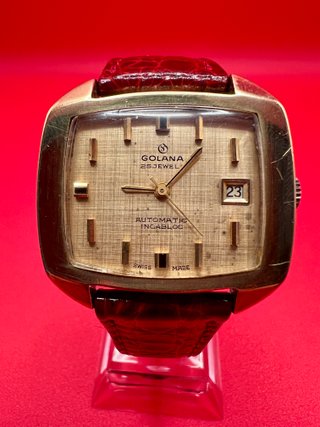 Reloj Golana Automático 25 Jewels Vintage