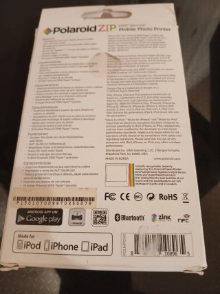 Impresora para móvil Polaroid ZIP