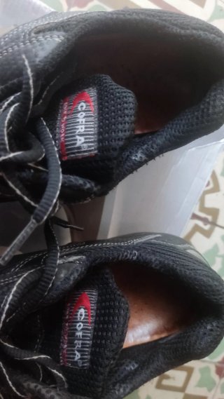 Zapatos COFRA Talla 45 Hombre EPI Negro/Gris