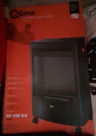 Estufa Gas Qlima GH 438 B-2 Nueva 3.8 Kw