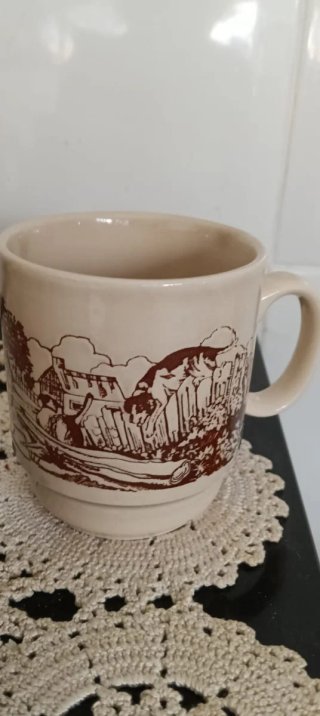 3 Tazas Cerámica Inglesa Staffordshire