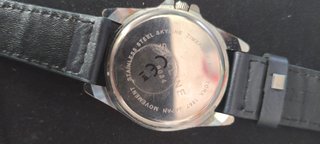 Reloj SKYLINE Quartz Correa Negra