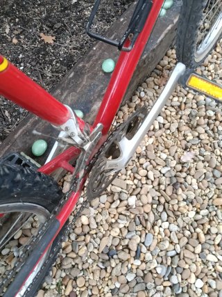 Bicicleta Montaña Clásica Roja