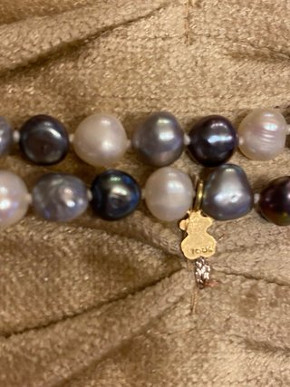 Conjunto Collar y Pulsera Perlas Tous
