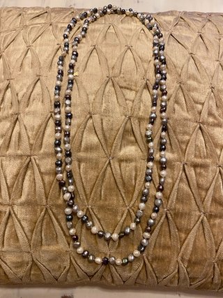 Conjunto Collar y Pulsera Perlas Tous
