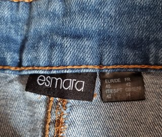 Minifalda vaquera azul