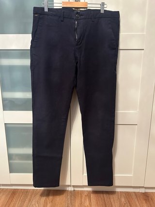 Pantalón Scotch & Soda 33x32 Azul Navy
