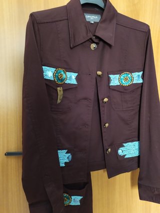 Completo giubbino e pantalone corto CAMOMILLA