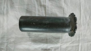 6 Porta flores cementerio plástico negro