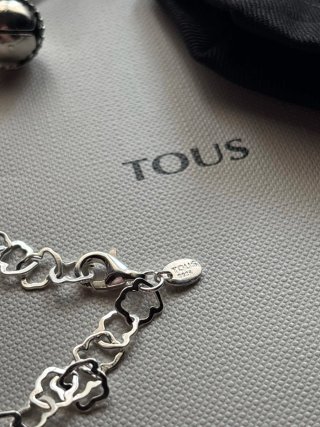 Pulsera Tous Carrusel Plata y Rosa