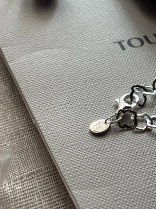 Pulsera Tous Carrusel Plata y Rosa