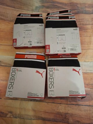 10 Calzoncillos Boxers Puma XXL