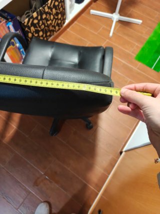 Silla de oficina negra