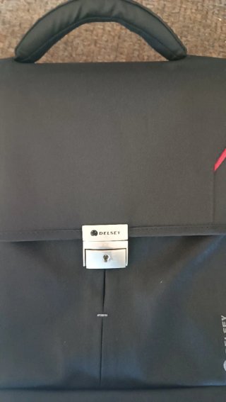 Borsa porta PC Delsey Nera