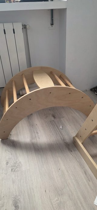 Conjunto Montessori 3 en 1 Triángulo Pikler