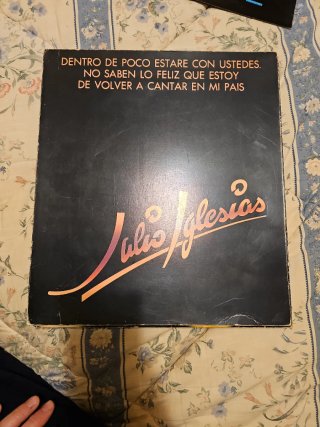 Vinilo Julio Iglesias En Concierto