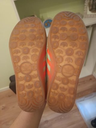 Adidas Gazelle Mujer Verde y Naranja