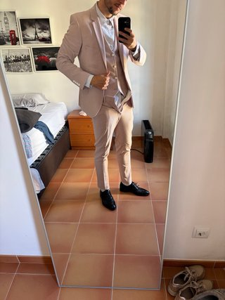 Traje ASOS rosa Talla M