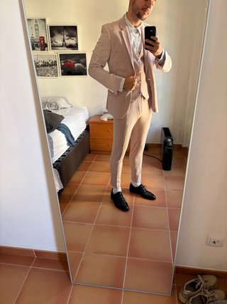 Traje ASOS rosa Talla M
