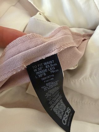Traje ASOS rosa Talla M