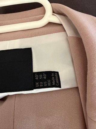 Traje ASOS rosa Talla M