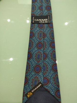 Corbata Cánovas Club Azul y Rojo