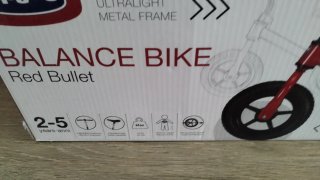Bicicleta Chicco Red Bullet senza pedali