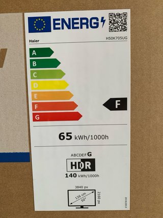 TELEVISION HAIER QLED 2025 50 PULGADAS A ESTRENAR!