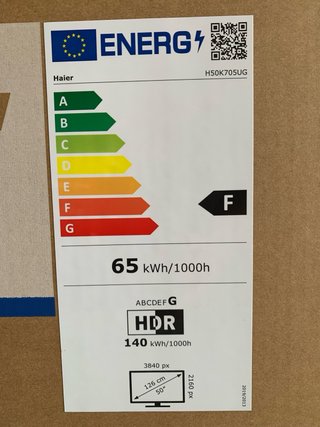 TELEVISION HAIER QLED 2025 50 PULGADAS A ESTRENAR!