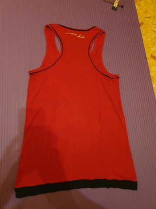 Camiseta Desigual Mariposa Roja y Negra