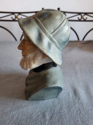 Busto Cerâmico Marinheiro