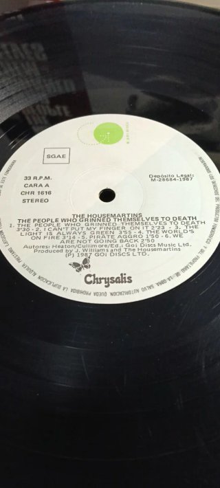 Vinilo The House Martins - The People Who Grinned