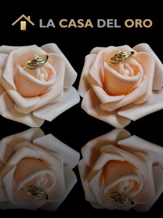 Anillo Doble Infinito Circonitas Oro 18kt