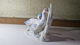 Rex Patos Porcelana Figura Decorativa