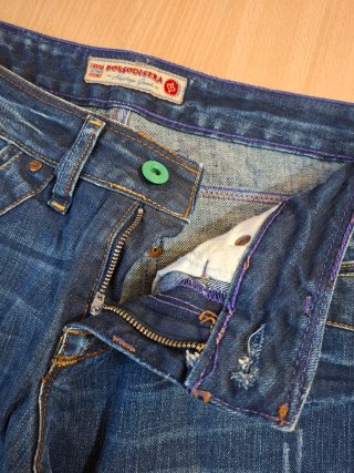 Jeans Rossodisera donna blu