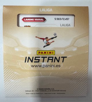 Carta Panini Instant Lamine Yamal FC Barcelona