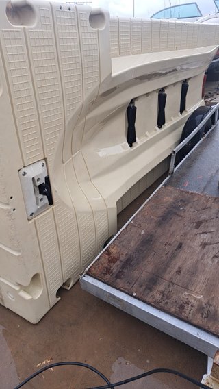 Plataforma flotante para motos de agua