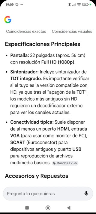 TV SABA 22 con DVD