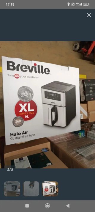 Freidora de Aire Breville Halo Air 9L