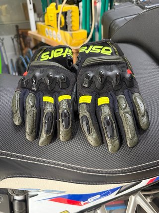 Guantes Moto Alpinestars Negros/Verdes