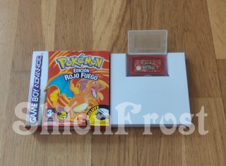 Caja Pokémon Edición Rojo Fuego