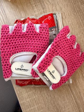 Guantes de deporte Lifepro rosas